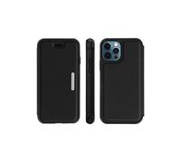 Otterbox Strada Coque pour iPhone 12/iPhone 12 Pro, Antichoc, Anti-Chute, Cuir de qualité, 2 Porte-Cartes, supporte 3 x Plus de Chutes Que la Norme Militaire, Noir