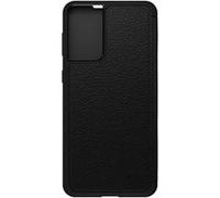 OtterBox Strada Series - ProPack Packaging - protection à rabat pour téléphone portable - cuir, polycarbonate - noir ombré - pour Samsung Galaxy S21+ 5G Noir G