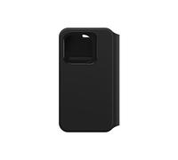 OtterBox Strada Series Via - Etui à rabat pour téléphone portable - plastique, cuir de vache - noir - pour Apple iPhone 13 Pro