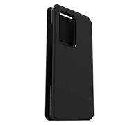 OtterBox Strada Series Via - Protection à rabat pour téléphone portable - polyuréthane, polycarbonate, synthétique - noir - pour Samsung Galaxy S20