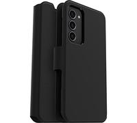 OtterBox Coque Strada Via pour Galaxy S23+ – Étui folio antichoc, fin, porte-cartes, Noir