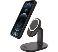 OtterBox Support de Charge MagSafe, Chargeur au Design élégant et léger conçu pour Un alignement Solide et Une Fixation Parfaite avec MagSafe,pour iPhone, Noir