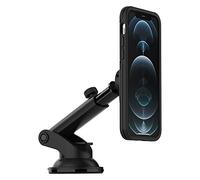 OtterBox Support de tableau de bord MagSafe pour voiture, fixation solide, compatible iPhone, noir