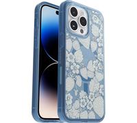 Otterbox Symmetry+ Clear Case for iPhone 14 Pro Max for MagSafe, Shockproof, Drop Proof, Protective Thin Case, 3X Tested to Military Standard, Vintage Strawberry