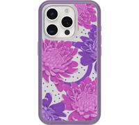Otterbox Symmetry Clear MagSafe Coque pour Apple iPhone 15 Pro, Antichoc, Anti-Chute, Fine, supporte 3 x Plus de Chutes Que la Norme Militaire, Papercut Flowers