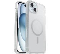 Otterbox Symmetry Clear pour MagSafe Coque pour iPhone 15 Plus/iPhone 14 Plus, Antichoc, Anti-Chute, Fine, supporte 3 x Plus de Chutes Que la Norme Militaire, Stardust