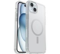 Otterbox Symmetry Clear pour MagSafe Coque pour iPhone 15 Plus/iPhone 14 Plus, Antichoc, Anti-Chute, Fine, supporte 3 x Plus de Chutes Que la Norme Militaire, Transparent, Livré sans Emballage