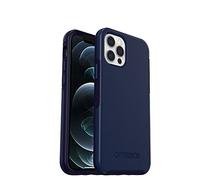 Otterbox Symmetry+ Coque pour iPhone 12 Pro Max avec MagSafe, Antichoc, Anti-Chute, étui de Protection Fin, supporte 3 x Plus de Chutes Que la Norme Militaire, Bleu