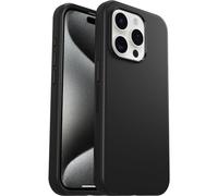 Otterbox Symmetry Coque pour iPhone 15 Pro, Anti-Chute, Protection Fine, supporte 3 x Plus de Chutes Que la Norme Militaire, Noir, Livré sans Emballage