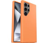 Otterbox Symmetry Coque pour Samsung Galaxy S24 Ultra, Orange | Anti-chute, protection fine, supporte 3 x plus de chutes que la norme militaire