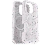 OtterBox Symmetry Core Series - Coque de protection pour téléphone portable - compatibilité avec MagSafe - pépites (blanc) - pour Apple iPhone 16 Pro Blanc G