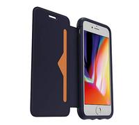 Otterbox Symmetry Étui à Rabat Folio Anti-choc Élégant Ultra Fin Avec Option Stand et Emplacement Carte Pour iPhone 7 / 8 Bleu