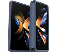 Otterbox Symmetry Flex Coque pour Samsung Galaxy Z Fold4, Antichoc, Anti-Chute, élégant, en Deux Parties, supporte 3 x Plus de Chutes Que la Norme Militaire, pour téléphones Pliables, Bleu