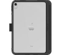 OtterBox Symmetry Folio Coque pour iPad 10e gen 2022, 11e gen 2025 (A16), Antichoc, Anti-Chute, étui Folio de Protection Fin, testé Selon Les Normes Militaires, Noir, Livré sans Emballage