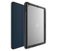 Coque OtterBox Symmetry Folio pour iPad 10,2" (7e gen 2019/8e gen 2020/9e gen 2021), Antichoc, anti-chute, étui folio de protection fin, testé selon les normes militaires, Bleu, Livré Sans Emballage