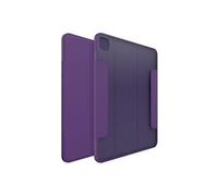 OtterBox Symmetry Folio Series - Etui à rabat pour tablette - polycarbonate, caoutchouc synthétique - figment (transparent/violet) - pour Apple