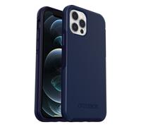 Coque renforcée Magsafe iPhone 12/iPhone 12 Pro bleu marine