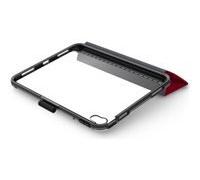 OtterBox Coque Symmetry Folio pour iPad 10th gen, Antichoc, anti-chute, étui folio de protection fin, testé selon les normes militaires, Rouge, livré
