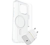 Otterbox Symmetry Series Clear - Coque De Protection Pour Téléphone Portable - Compatibilité Avec Magsafe - Clair - Avec Protection D'écran En Verre De Qualité Supérieure Et Chargeur Mural À...