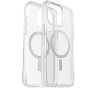 OtterBox Symmetry Series Clear - Coque de protection pour téléphone portable - compatibilité avec MagSafe - polycarbonate, caoutchouc synthétique - clair - pour Apple iPhone 15 Pro Max Clear G