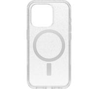 Otterbox Symmetry Clear pour MagSafe Coque pour iPhone 15 Pro, Antichoc, Anti-Chute, Fine, supporte 3 x Plus de Chutes Que la Norme Militaire, Stardust