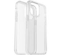 OtterBox Symmetry Series - Coque de protection pour téléphone portable - avec technologie antimicrobienne - compatibilité avec MagSafe - clair - avec