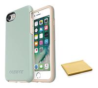 OtterBox Symmetry Series Coque pour iPhone SE 3ème génération (2022), iPhone SE 2ème génération (2020), iPhone 8/7 (pas Plus) - Comprend un chiffon de nettoyage, un emballage respectueux de l'environnement - Eaux silencieuses