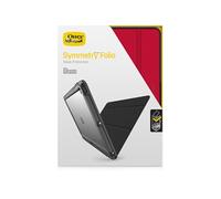 OtterBox Symmetry Series Folio - Étui à rabat pour tablette - polycarbonate, caoutchouc synthétique - ciel rubis - pour Apple 10.2-inch iPad (7ème génération, 8ème génération, 9ème génération)