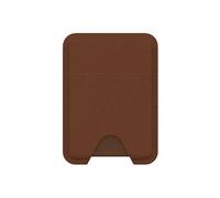 OtterBox Symmetry Series - Portefeuille pour carte de crédit - compatibilité avec MagSafe - cuir de catus, polyuréthane - Selle de désert (marron)