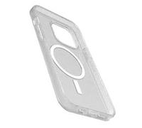 Otterbox Symmetry+ Transparente Coque pour iPhone 14 Pro Max pour MagSafe, Antichoc, Anti-Chute, Fine, supporte 3 x Plus de Chutes Que la Norme Militaire, antimicrobien, Stardust