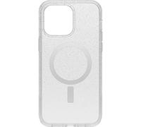 Otterbox Symmetry+ Transparente Coque pour iPhone 14 Pro pour MagSafe, Antichoc, Anti-Chute, Fine, supporte 3 x Plus de Chutes Que la Norme Militaire, antimicrobien, Stardust