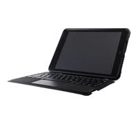 OtterBox Coque clavier iPad 10,2" (7/8/9e gen) Antichoc, Clavier FRANÇAIS, Noir/Transparent