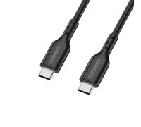 OtterBox Standard - USB-C - 24 pin USB-C (M) pour 24 pin USB-C (M) - 2 m - Charge rapide - noir