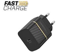 OtterBox EU Wall Charger 20W - 1X USB-C 20W USB-PD + USB C-C Cable 1m, noir, Intérieure, Secteur, 5 V, 1 m, Noir 78-80479