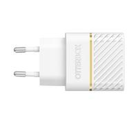 OtterBox Wall Charger - Adaptateur secteur - 20 watt (USB-C) - blanc - Europe (sauf Royaume-Uni, Irlande, Malte et Chypre)