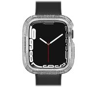 Otterbox Watch Bumper pour Apple Watch Series 9/8/7-45mm, Résistante aux Choc, résistante aux Chutes, Coque Finesse et Protection pour Montre Apple, protège l’écran et Les Bords, Stardust-Transparent