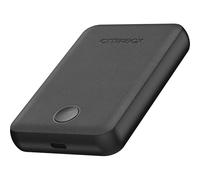 OtterBox Wireless Power Bank pour MagSafe, Batterie Externe Fine avec câble USB-C vers USB-C, indicateur LED, 5000 mAh Conception Durable pour iPhone, Noir