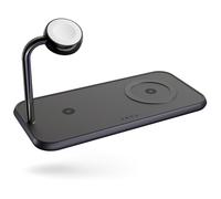 OtterBox Zens Dual + Watch Wireless Charger, Noir