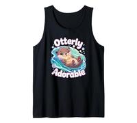 Otterly adorable mignon kawaii loutre animal amateur animal Débardeur