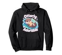 Otterly adorable mignon kawaii loutre animal amateur animal Sweat à Capuche