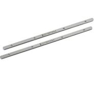 Ottertools Lot de 2 connecteurs de rail de guidage FSV - En acier inoxydable - Auto-centrage par des bords coniques - Compatible avec Makita & Festool - Pour des coupes précises et sans décalage