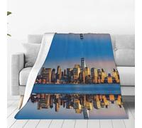 OTTKGGA Belle couverture en flanelle ultra douce en micro-polaire chaude anti-boulochage pour maison, canapé, lit, salon