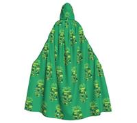 OTTKGGA Cape à capuche avec citation psychique ananas pour adultes, cape décorative pour vampires, sorcière, mystérieuse, cosplay, carnaval, fêtes