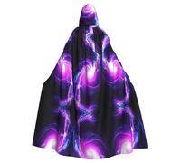 OTTKGGA Cape à capuche décorative Galaxy Energy pour adultes, vampires, sorcières, mystérieuses, cosplay, carnaval