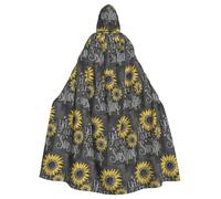 OTTKGGA Cape à capuche décorative « You Are My Sunshine Sunshine » pour adultes, cape décorative pour vampires, sorcière, mystérieuse, cosplay, carnaval