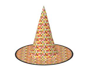 OTTKGGA Chapeau de sorcière Kiwi Pastèque pour Halloween, fêtes, cosplay, carnaval