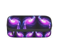 OTTKGGA Galaxy Energy Trousse à crayons grande capacité avec fermeture éclair pour l'école, le bureau, les voyages, Noir , Taille unique, Valise