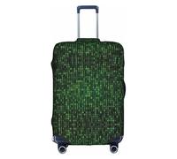 OTTKGGA Hacker Era Housse de protection élastique anti-rayures pour valise de 45,7 à 81,3 cm, blanc, S