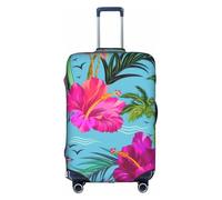 OTTKGGA Hello Hawaii Housse de protection pour valise élastique anti-rayures pour bagages de 45,7 à 81,3 cm, blanc, M