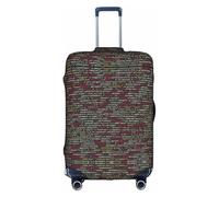 OTTKGGA Programmeur Code Valise Housse de Protection de Bagages Élastique Anti-Rayures Voyage Essentials Convient aux Bagages de 45,7 à 81,3 cm, blanc, XL